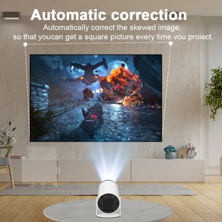 Proyector de Video Giratorio Resolucion 4K Wifi 5G