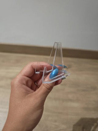 Soporte expositor transparente para mesa