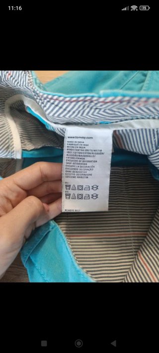 Pantalón corto hombre shorts Tommy Hilfiger azul