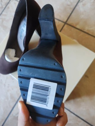 Scarpe Le Rocher marroni tacco 10