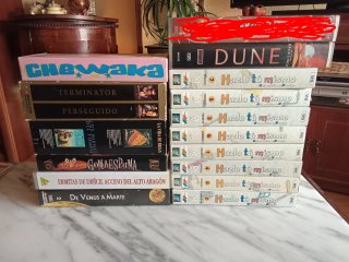 Gran lote 140 cintas VHS. Ver descripción