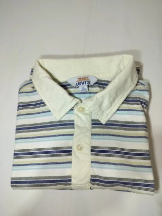 Levi's Vintage Striped Polo Shirt Multicolor Retro