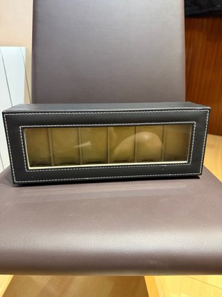 Estuche expositor para 6 relojes