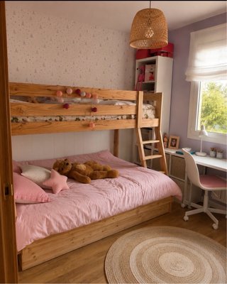 Litera infantil madera.