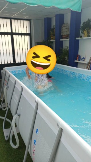 Piscina Bestway Rectangular Metal/Plástico