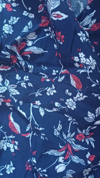 Mono floral Pepe Jeans azul y rojo