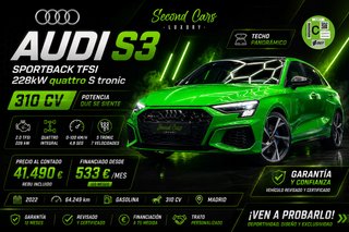 Audi A3 S3 Sportback TFSI 228kW quattro S tronic