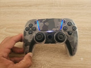 Mando Dualsense PS5 Camuflaje Gris