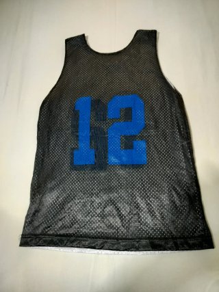 Camiseta de baloncesto vintage reversible