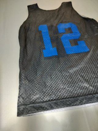 Camiseta de baloncesto vintage reversible