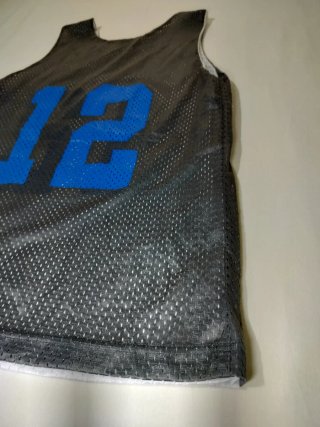 Camiseta de baloncesto vintage reversible