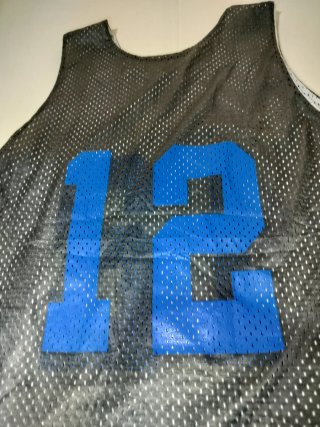 Camiseta de baloncesto vintage reversible
