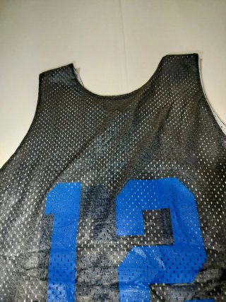 Camiseta de baloncesto vintage reversible