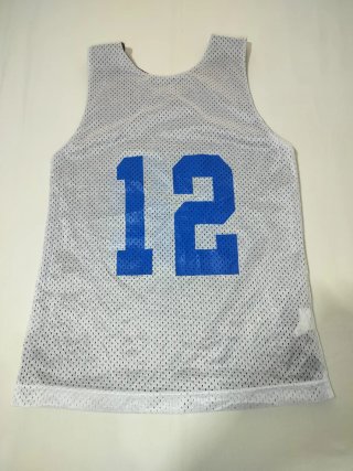 Camiseta de baloncesto vintage reversible