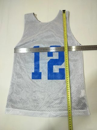 Camiseta de baloncesto vintage reversible