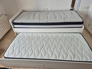 Cama nido IKEA blanca