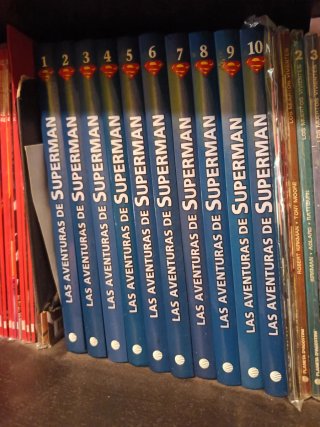 Colección comics Superman 10 tomos en tapa dura
