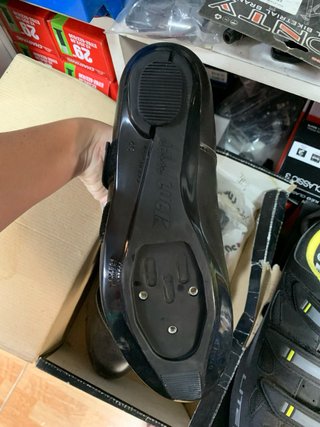 Zapatillas Ciclismo Luck Negras Talla 43