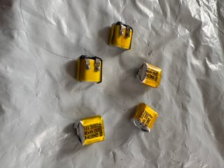 Lote 5 Mini Baterías Litio