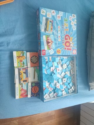 Juego de mesa infantil 3.2.1 ¡GO! WORDS