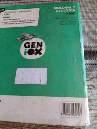 Biología y Geología 3º ESO. Libro del estudiant...
