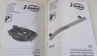 Guía de cortes paralelos Virutex UF317S