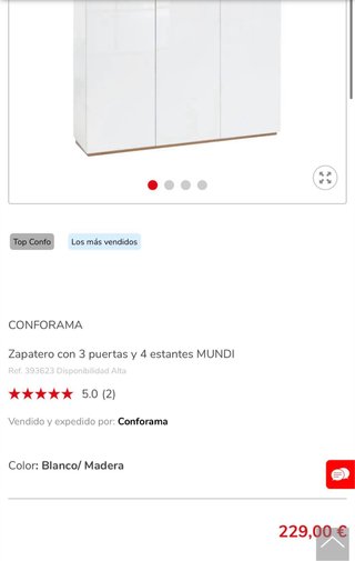 Mueble Zapatero ideal para recibidor