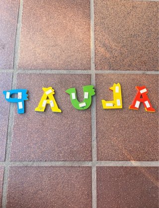 Letras de Madera Decorativas Infantiles