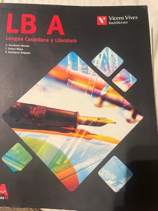 LB A lengua castellana y literatura bachillerato