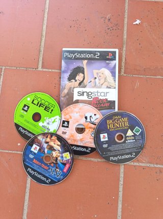 Lote 5 juegos PS2