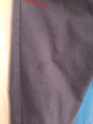2 Pantalones Colegio Montesol Talla 12
