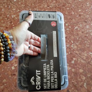 Set Limpieza Bici Crivit con Estuche