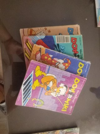Comic antiguos de Pulgarcito, Copito y Don Miki.