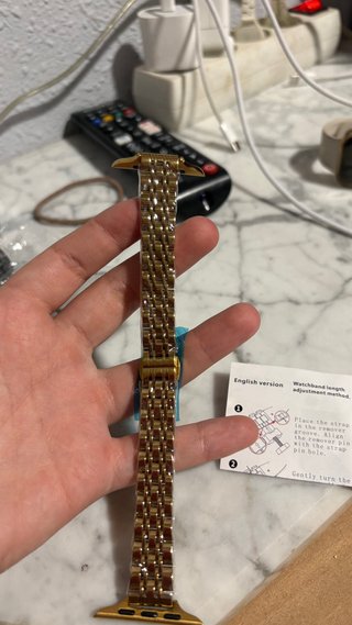 Funda y Correa Dorada Apple Watch 44mm
