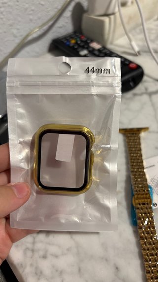 Funda y Correa Dorada Apple Watch 44mm