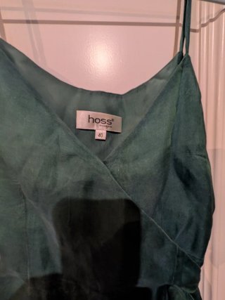 Vestido verde Hoss Intropia talla 40