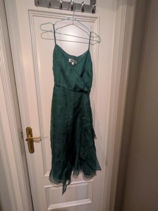 Vestido verde Hoss Intropia talla 40