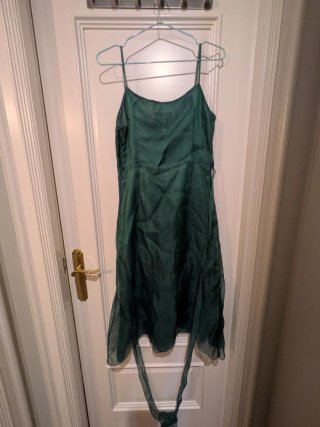 Vestido verde Hoss Intropia talla 40