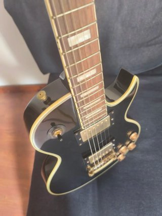 Harley Benton L500 BK Vintage Guitarra Eléctrica