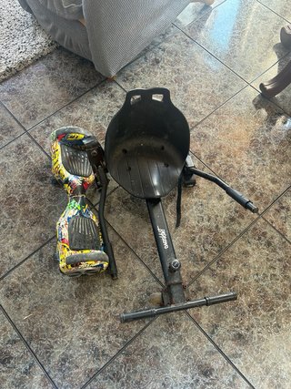 Hoverboard Monopatín Eléctrico Diseño Graffiti
