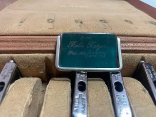 Estuche Navajas Afeitar Rolls Razor Antiguo