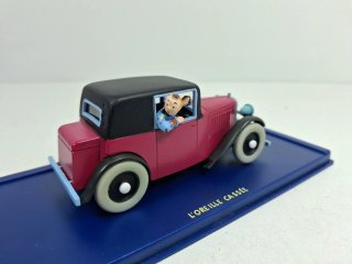 Miniatura Coche coleccion Tintin 1:43