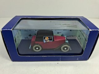 Miniatura Coche coleccion Tintin 1:43