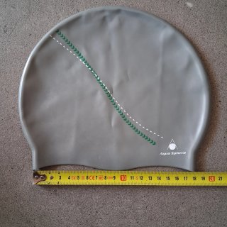 Gorro de baño Aqua Sphere gris