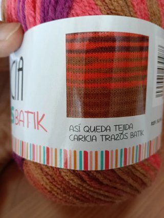 7 Ovillos Caricia Batik 75g