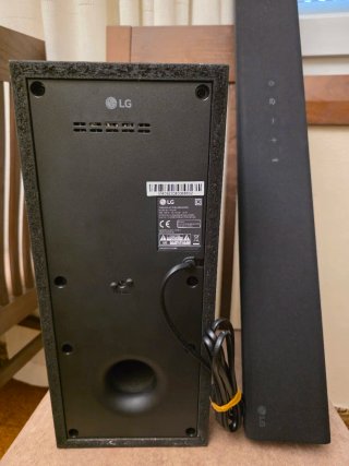 Barra de Sonido LG S60Q Negro
