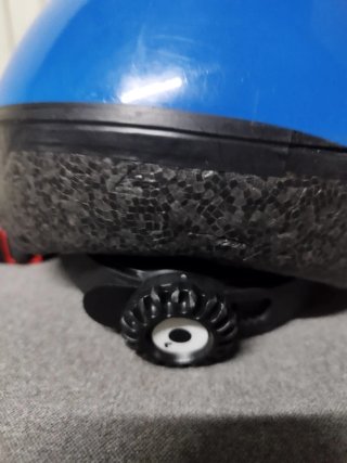 Casco Bicicleta Infantil Btwin Azul 47-53cm
