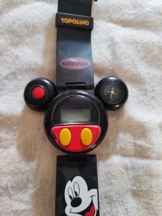 Orologio Digitale Topolino gadget Anni 90