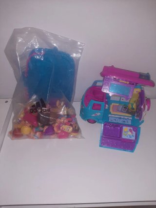 Lote Figuras Pin y Pon y Casa Rodante