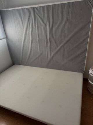 Colchón y somier Ikea tela